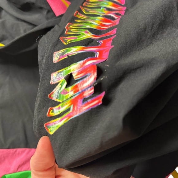 ⚡ Pink Dolphin Hollywave Multicolor Windbreaker Jacket XXL ⚡ - Picture 5 of 5